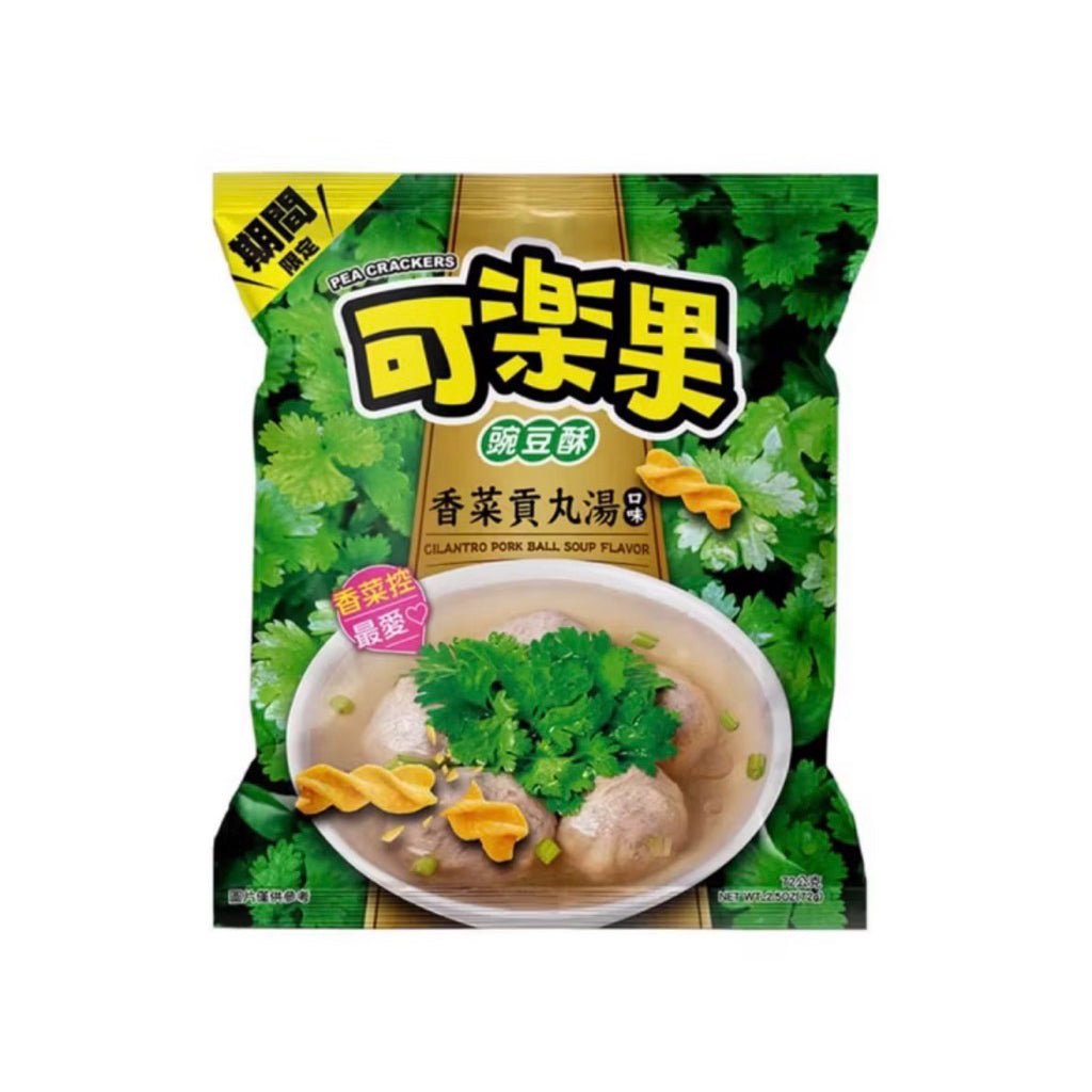 【New WTF Flavor】Koloko Cilantro Meatball Soup Flavor Snack - 72g - ding - go
