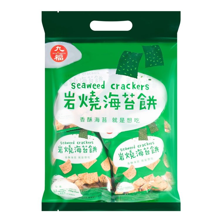 Nice Choice Seaweed Crackers 200g, additional package view 6