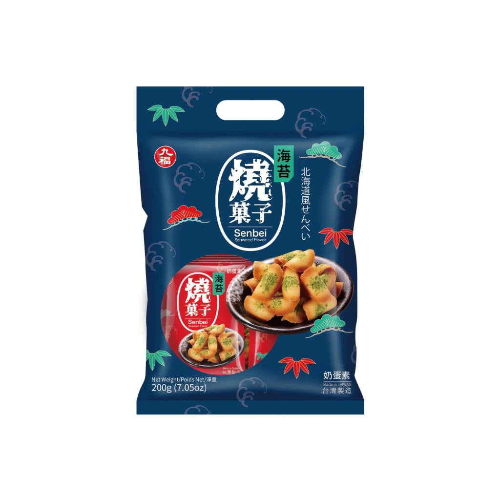 Nice Choice Seaweed Flavor Senbei - 200g - ding - go