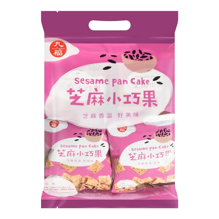 Nice Choice Sesame Pan Cake 200g, additional package view 6