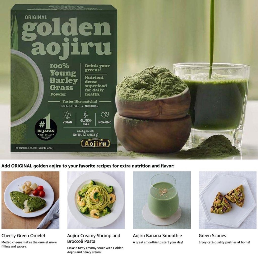NIHON YAKKEN Golden Aojiru 3G×46PCS (US Package) - ding - go