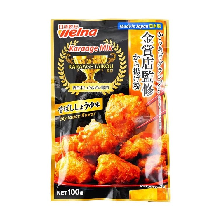 Nisshin Karaageko Fried Chicken Mix Soy Sauce Flavor - 100g - ding - go