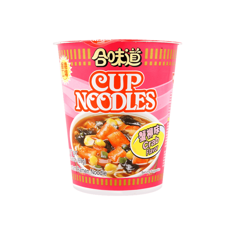 Nissin Cup Noodle Crab Flavor - 75g - ding - go