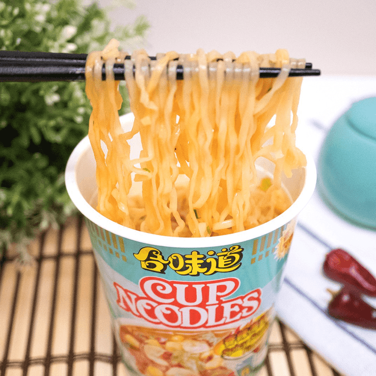 Nissin Cup Noodle Spicy Seafood Flavor - 73g - ding - go