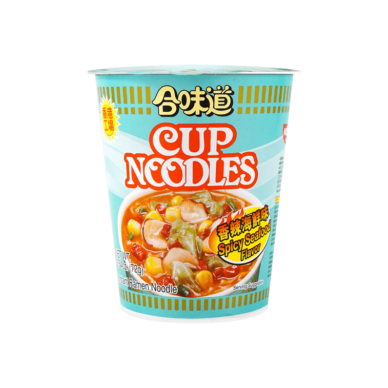 Nissin Cup Noodle Spicy Seafood Flavor - 73g - ding - go