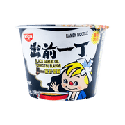 Nissin Demae Bowl Ramen Black Garlic Oil Tonkotsu Pork Flavor - 106g - ding - go