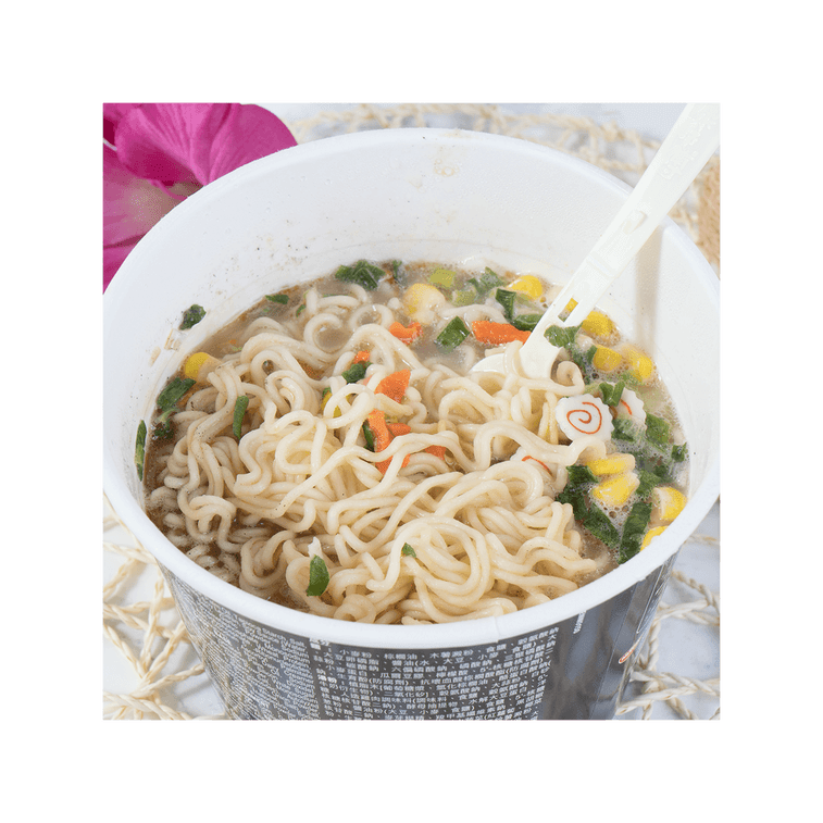 Nissin Demae Bowl Ramen Black Garlic Oil Tonkotsu Pork Flavor - 106g - ding - go