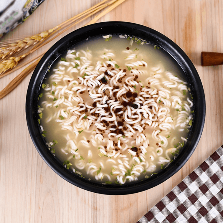 Nissin Demae Ramen Black Garlic Oil Tonkotsu Pork Flavor - 100g x 5 Pack - ding - go