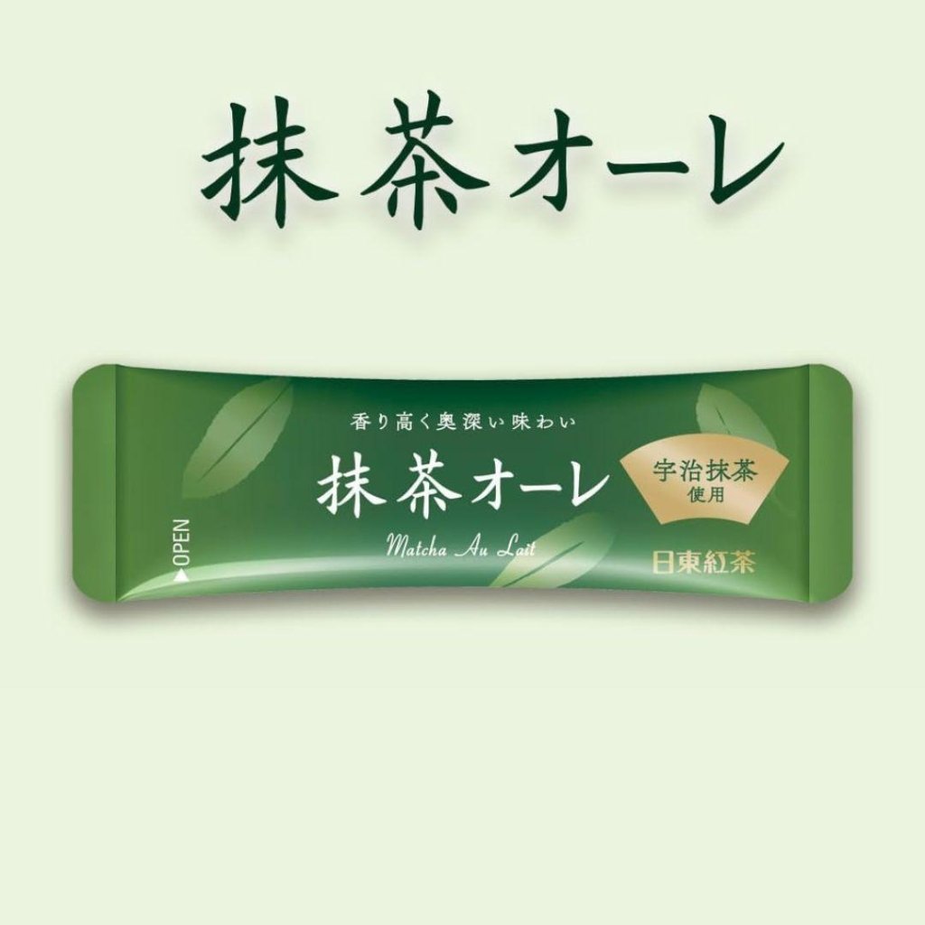 Nitto Black Tea Matcha Latte - 12g x 8 Pack - ding-go