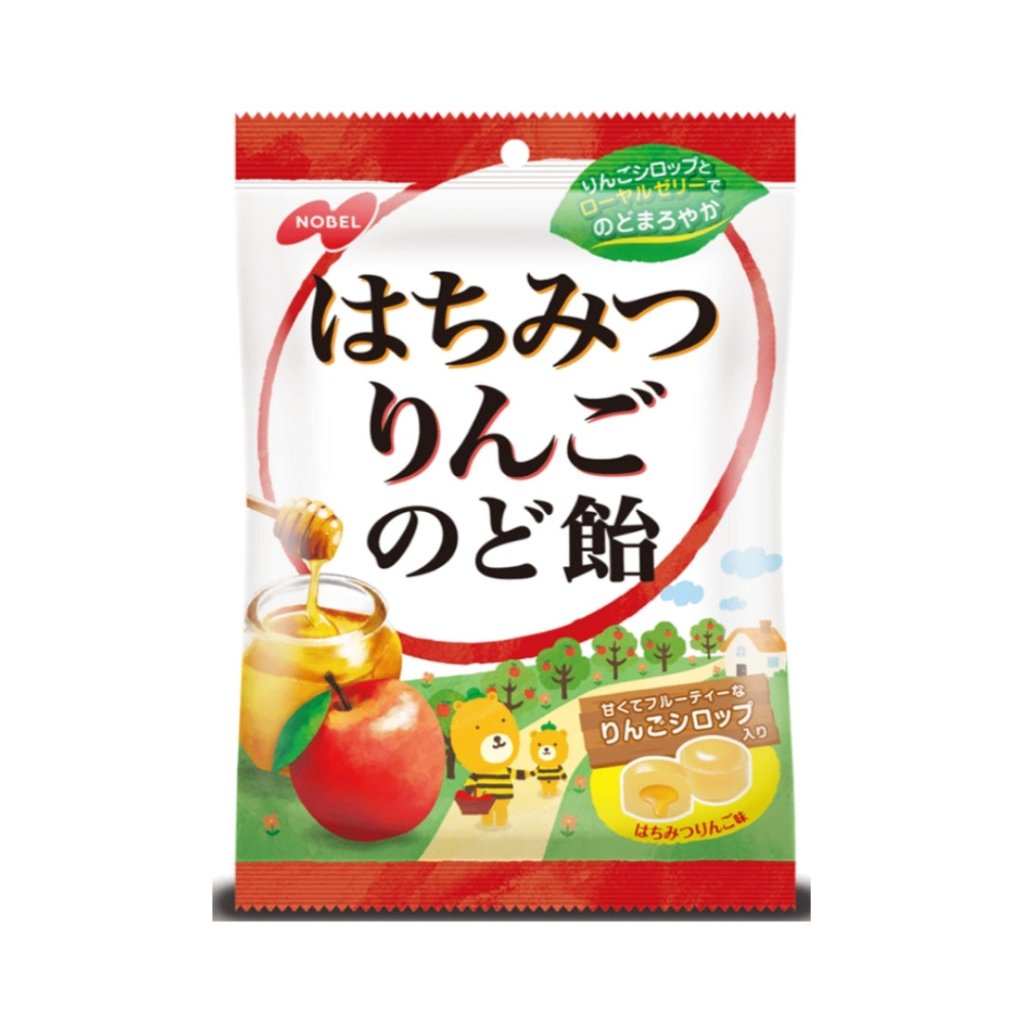 Nobel Honey Apple Throat Lozenges - 110g - ding-go