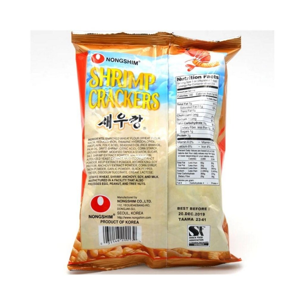 NONGSHIM Shrimp Cracker - 75g - ding - go