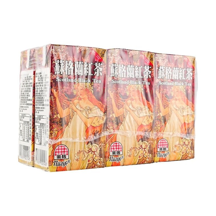 NuLife Scotland Black Tea - 300ml x 6 Pack - ding - go