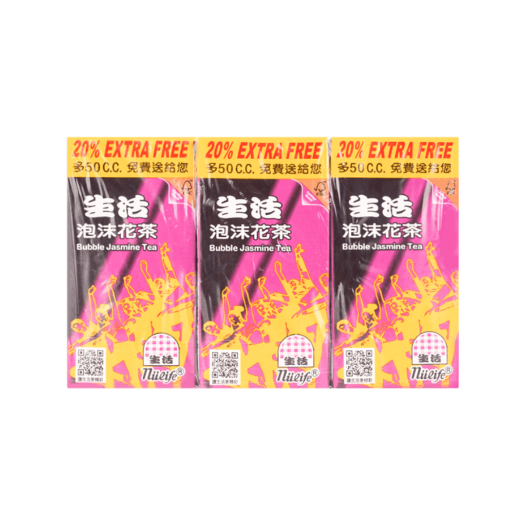 NuLife Bubble Floral Tea - 300ml x 6 Pack