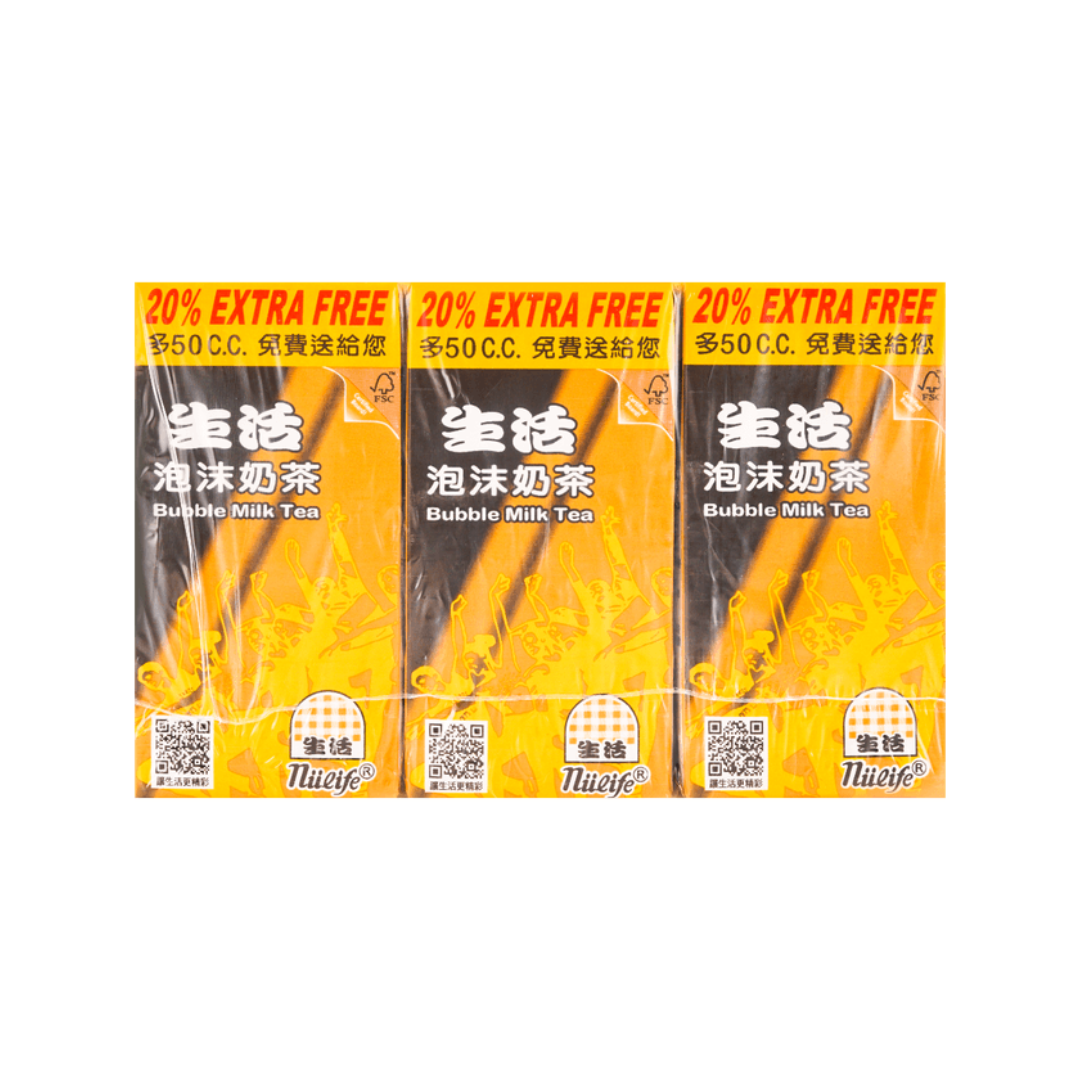 NuLife Bubble Milk Tea - 300ml x 6 Pack