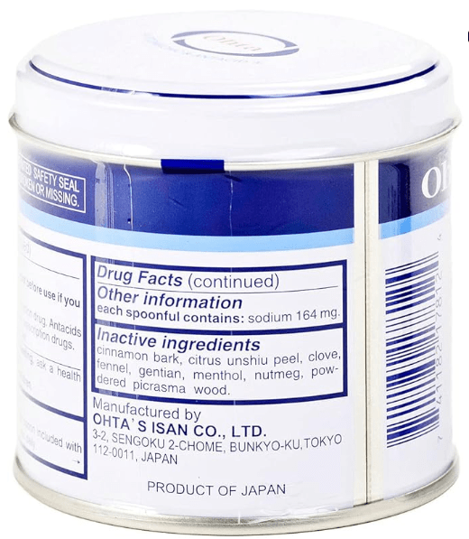 OHTA ISAN Antacid Powder - 140g - ding - go