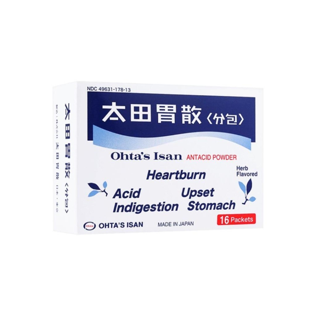 OHTA ISAN Antacid Powder 16pcs - 40g - ding-go