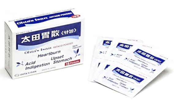 OHTA ISAN Antacid Powder 16PCS - ding - go
