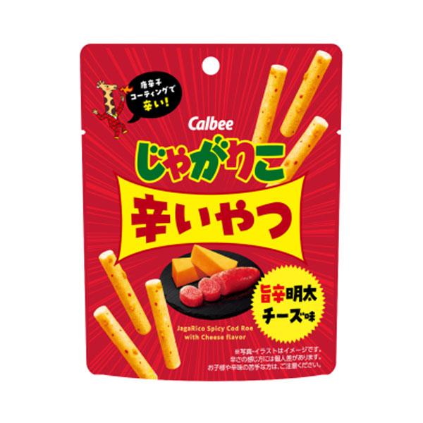 Calbee Jagarico Spicy Mentai Cheese - 38g