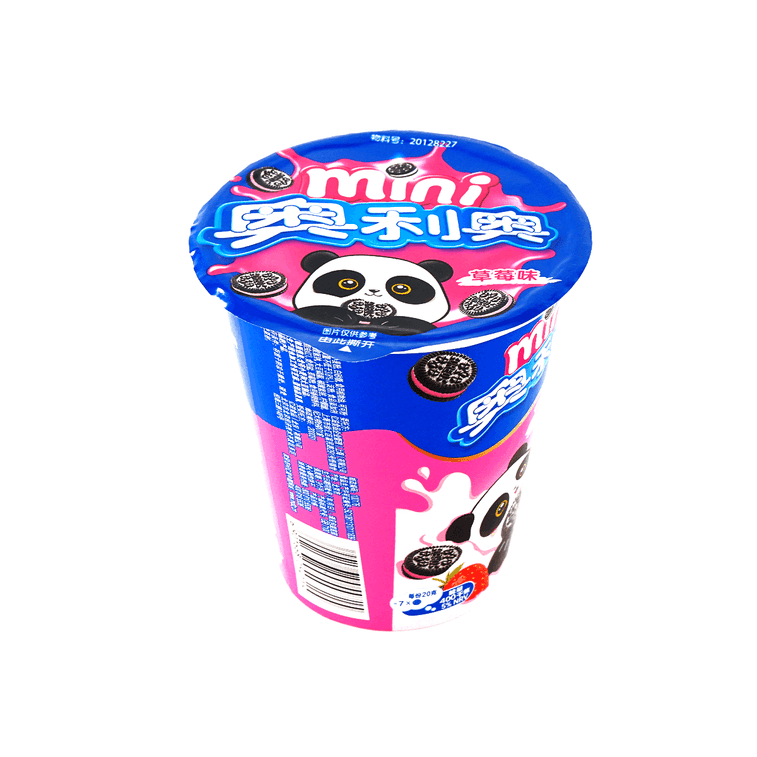 OREO Mini Cookie Cup Strawberry Flavor - 55g - ding-go