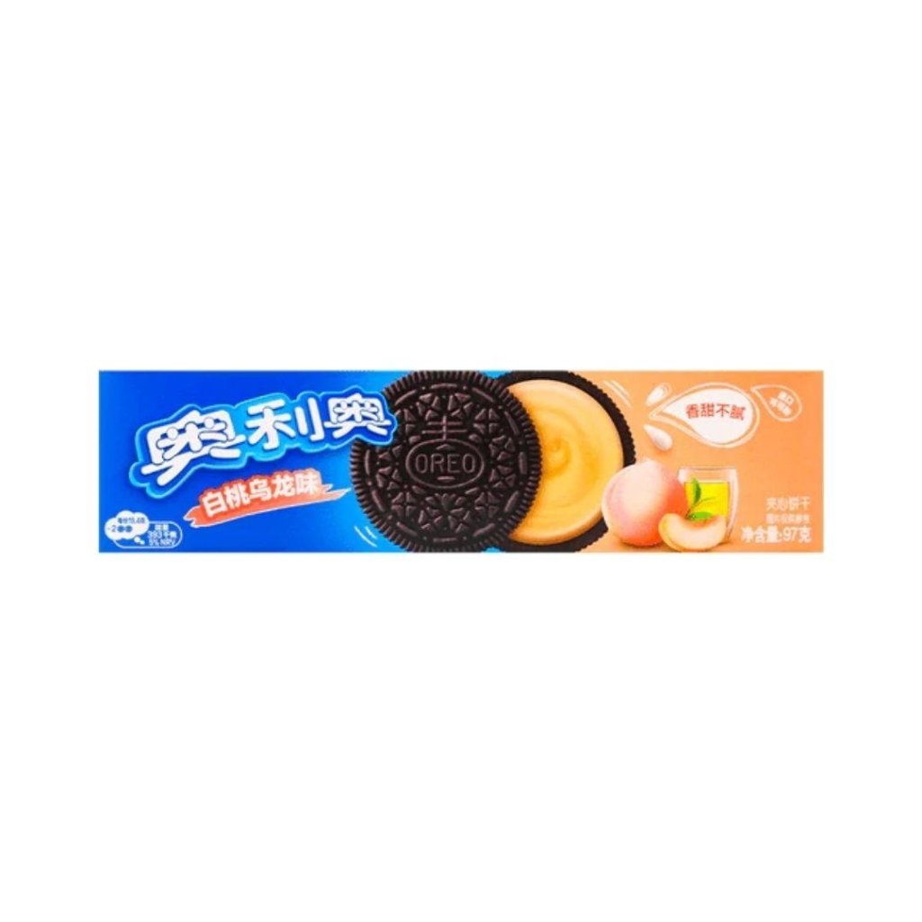 OREO Peach & Oolong Tea Flavor Sandwich Cookie - 97g - ding - go