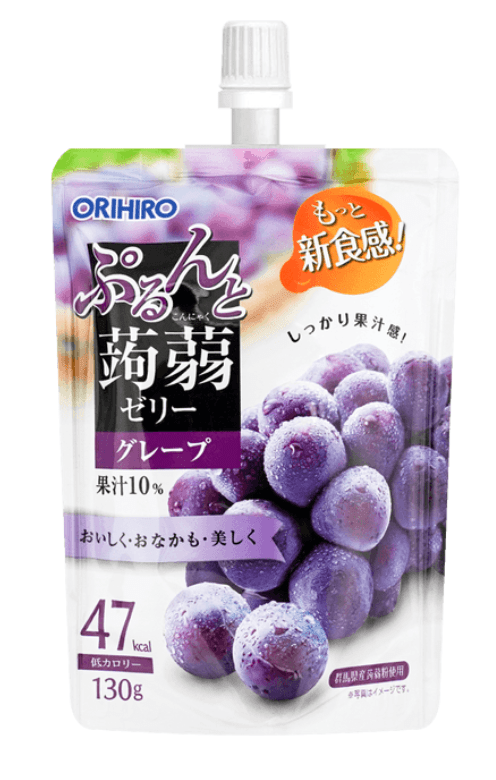 Orihiro Konjac Jelly Grape - 130g - ding-go