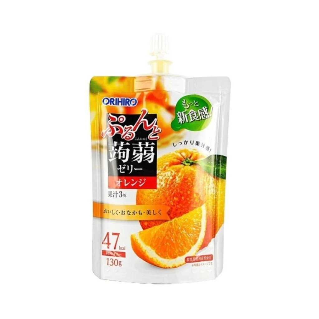 Orihiro Konjac Jelly Orange - 130g - ding-go