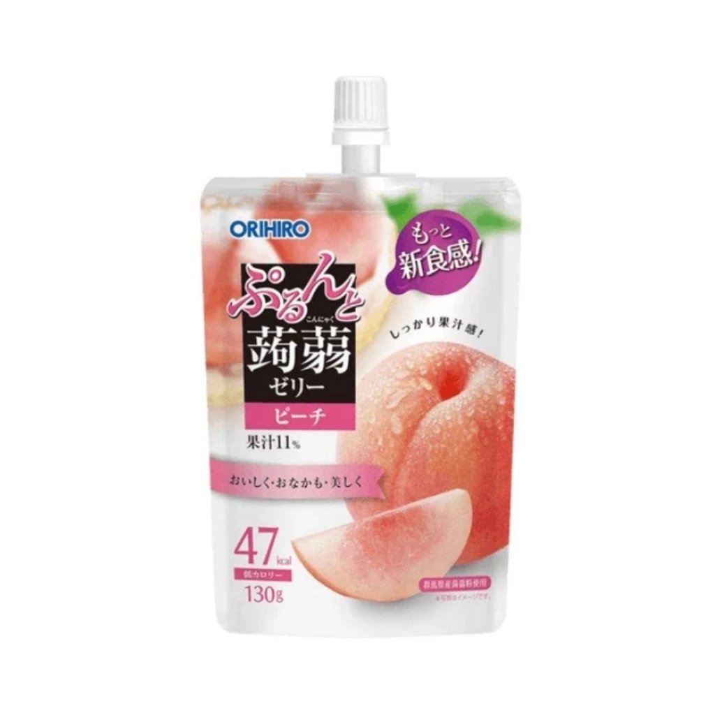 Orihiro Konjac Jelly Peach - 130g - ding-go