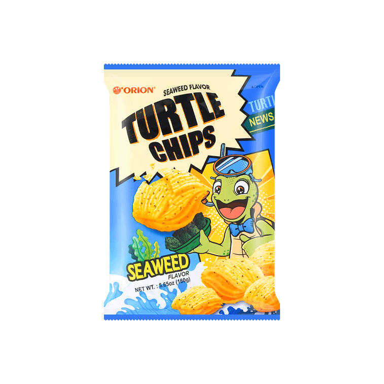 Orion Turtle Chip Seaweed - 160g - ding - go