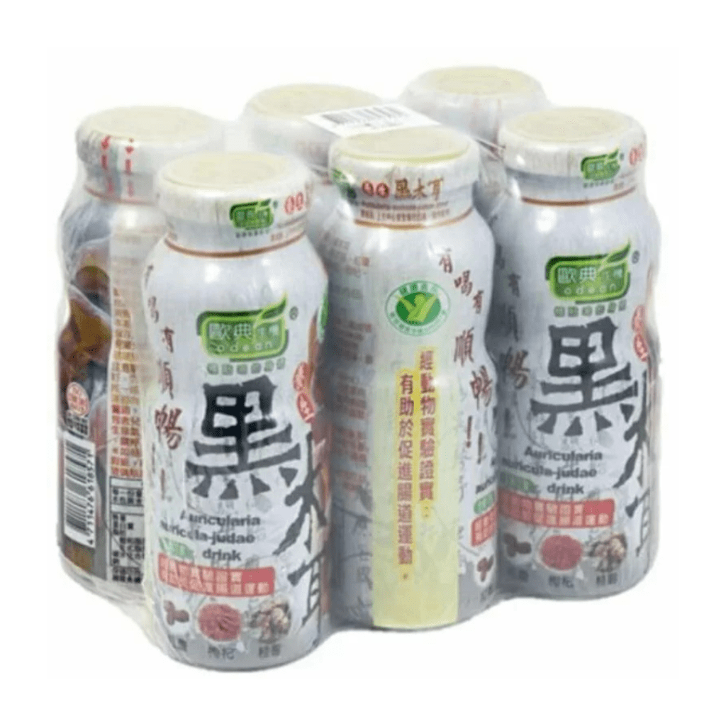 Ou - Dean Black Fungus Drink - 180ml x 6 Pack - ding - go
