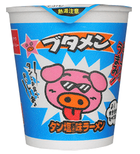 Oyatsu Company Butamen Pork Ramen Salt flavor - 35g - ding-go