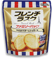 Oyatsu French Rusk Butter & Sugar Flavor Family Pack - 114g