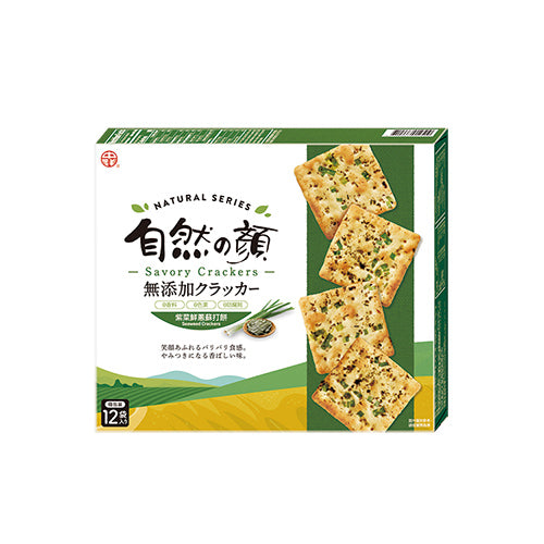 自然の顏 紫菜蘇打餅乾 - 198g