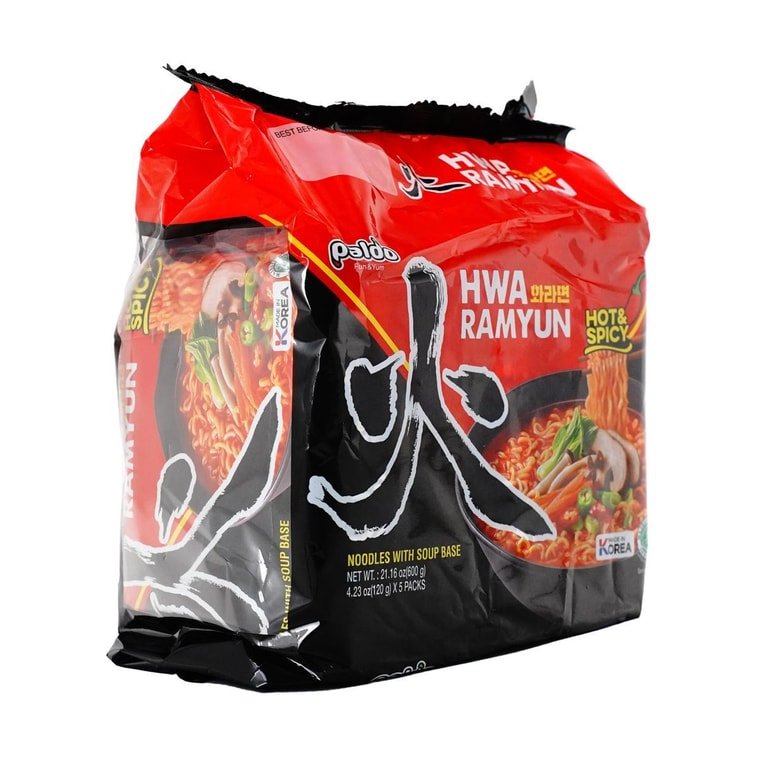 Paldo Hwa Ramyun Hot & Spicy - 120g x 5 Pack - ding-go