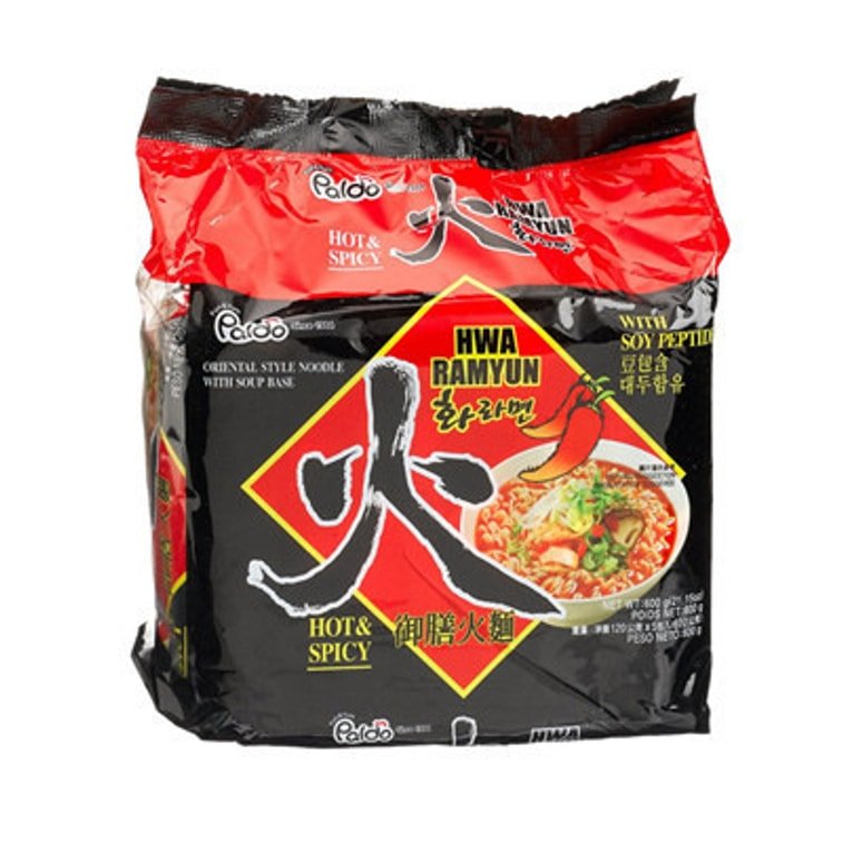 Paldo Hwa Ramyun Hot & Spicy - 120g x 5 Pack - ding-go