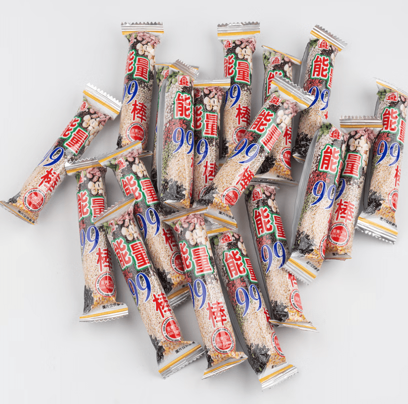 Pei Tien Energy 99 Egg Yolk Flavored Puffed Rice Snack 180g, additional package view 3