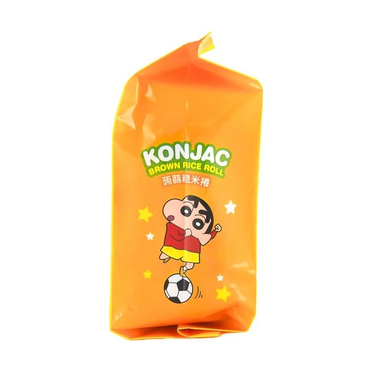 Pei Tien Konjac Brown Rice Roll - Egg Yolk Flavor - 130g - ding-go
