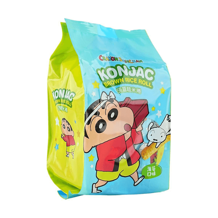 Pei Tien Konjac Brown Rice Roll - Seaweed Flavor - 130g - ding-go