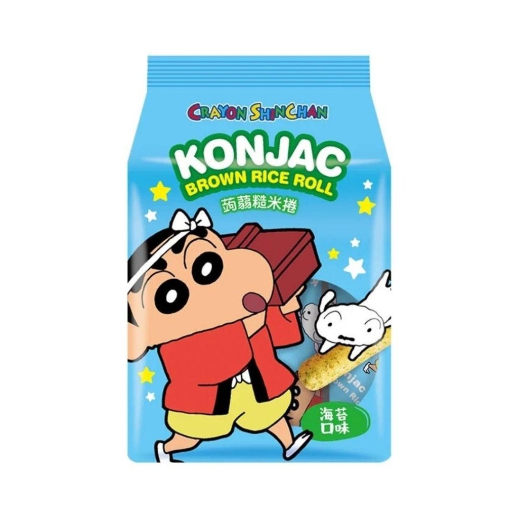 Pei Tien Konjac Brown Rice Roll - Seaweed Flavor - 130g - ding-go