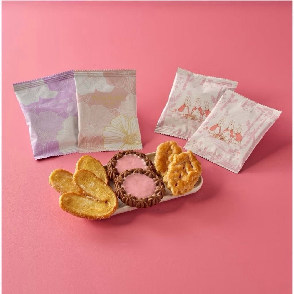Peter Rabbit Victoria Assorted Pink Biscuit Gift Box - 203g - ding-go