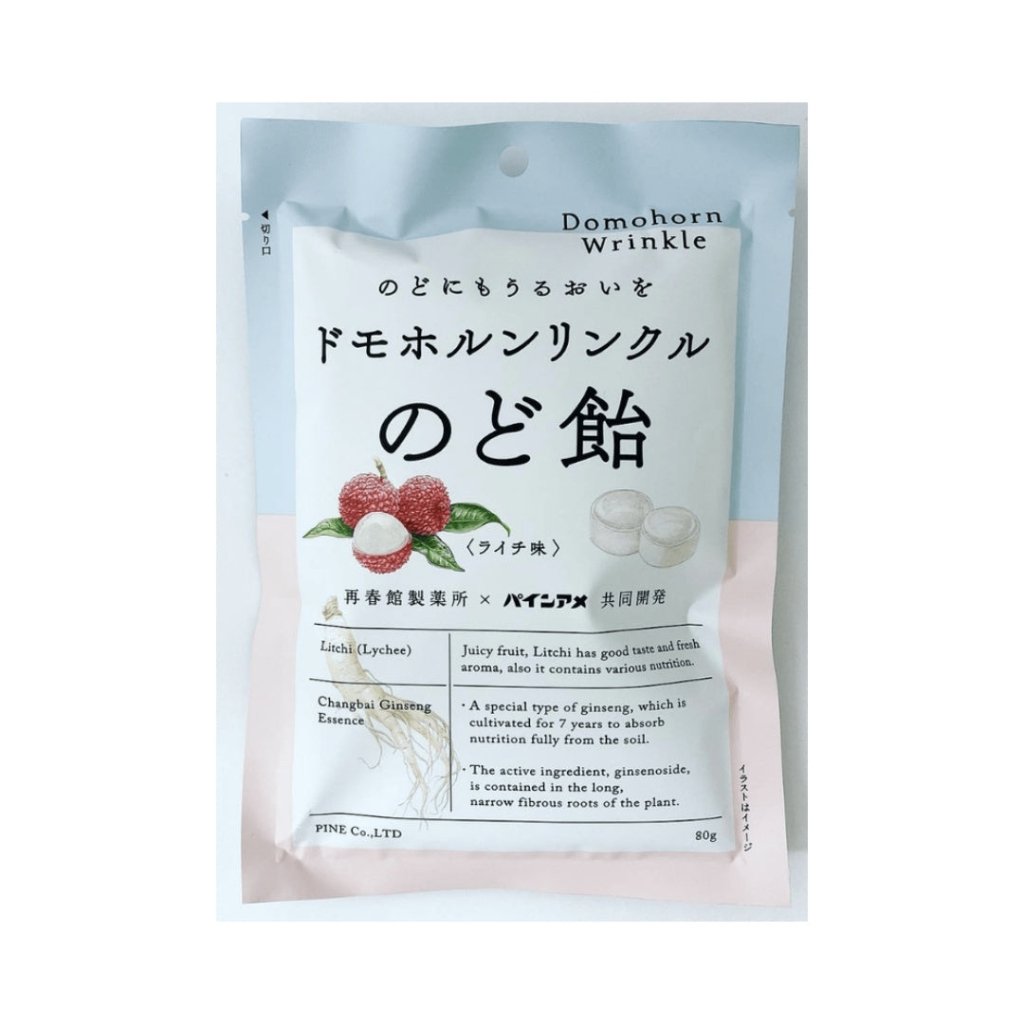 Pine Domohorn Wrinkle Throat Lozenges - 80g - ding-go