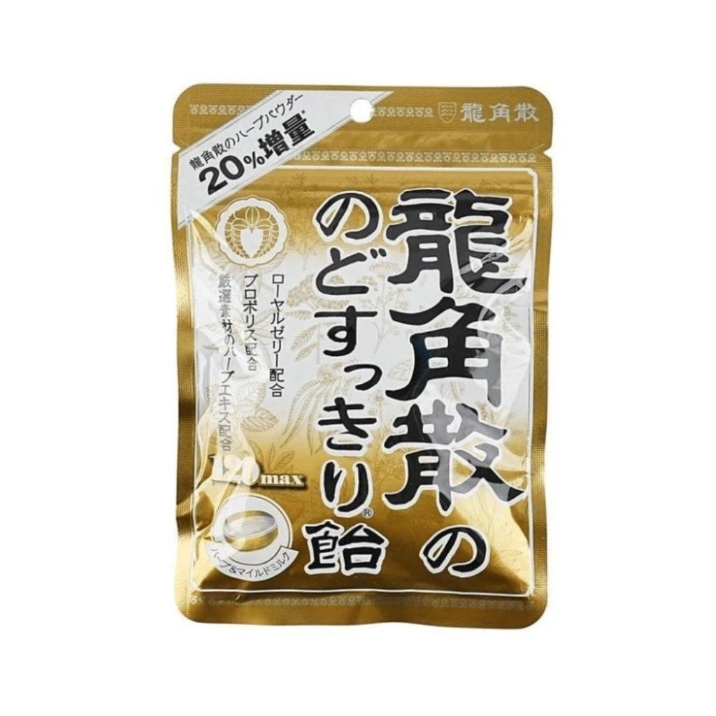 RYUKAKUSAN Herbal Drops in Bag Honey Milk 32PCS