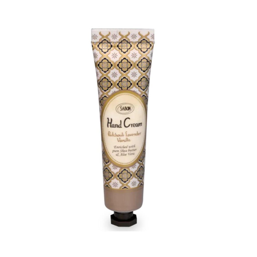 SABON Mini Hand Cream Patchouli Lavender Vanilla - 30ml - ding-go