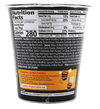 Samyang Hot Chicken Buldak Cup Ramen Original - 70g - ding-go
