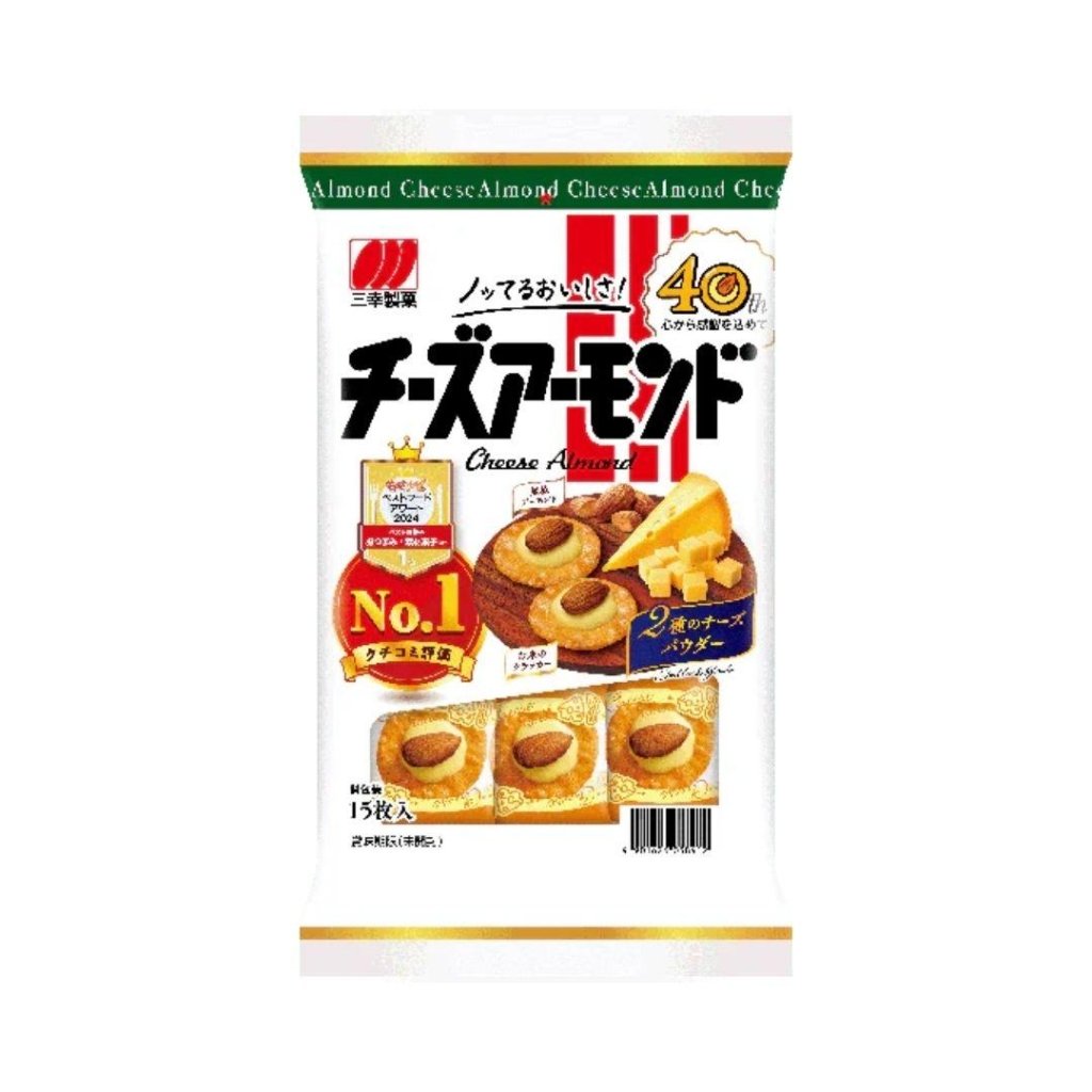 Sanko Seika Cheese Almonds 65g