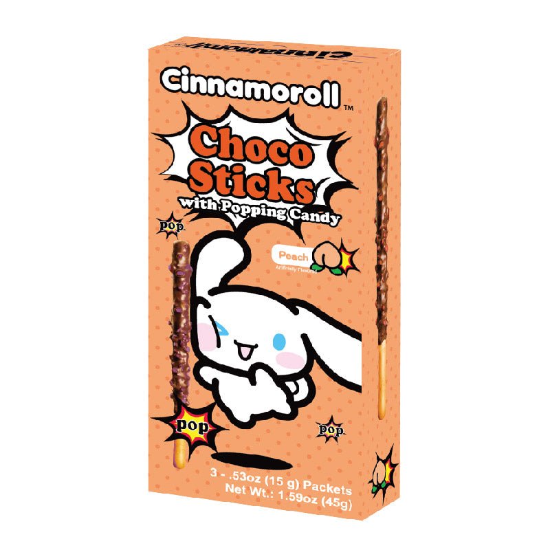 Sanrio Cinnamoroll Choco Sticks Peach Flavor - 45g - ding - go