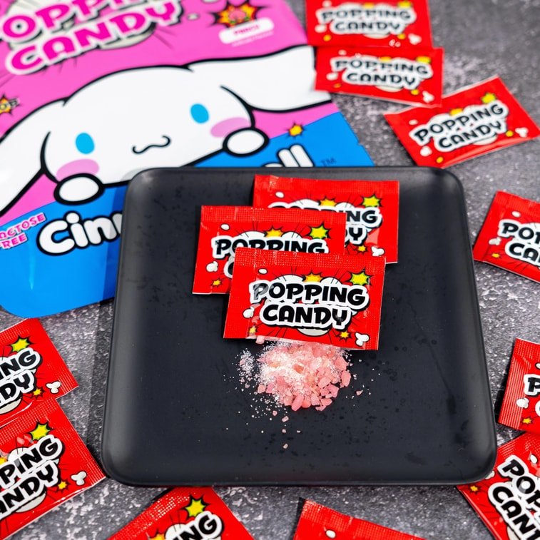 Sanrio Cinnamoroll Popping Candy Peach Flavor 30g, additional package view 5