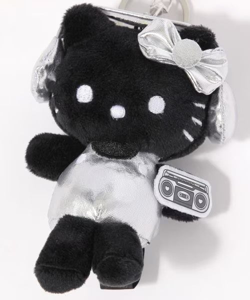 Sanrio Hello Kitty Charm Black Rock Style - ding-go