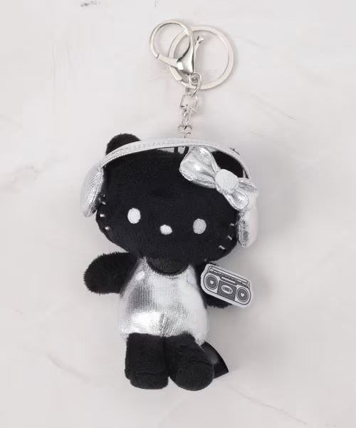 Sanrio Hello Kitty Charm Black Rock Style - ding-go