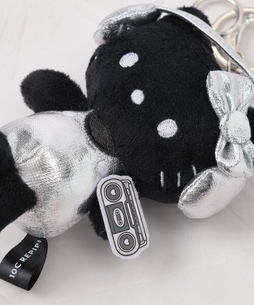 Sanrio Hello Kitty Charm Black Rock Style - ding-go