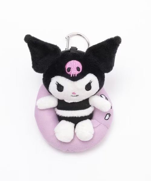 Sanrio Kuromi Charm Black Swimsuit - ding-go